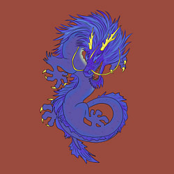 Свитшот хлопковый мужской Blue dragon, цвет: кирпичный — фото 2