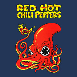 Свитшот хлопковый мужской RED HOT CHILI PEPPERS, цвет: тёмно-синий — фото 2