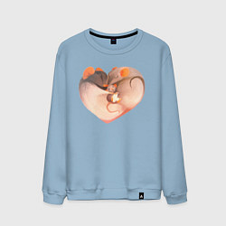 Мужской свитшот Мышиное сердце