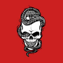 Свитшот хлопковый мужской Змееголовый, цвет: красный — фото 2