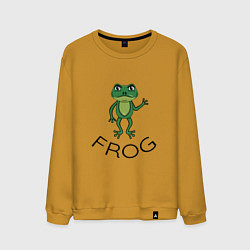 Мужской свитшот Frog green