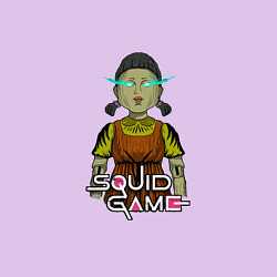 Свитшот хлопковый мужской Squid Game Killer, цвет: лаванда — фото 2