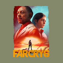 Свитшот хлопковый мужской FAR CRY 6 ФАР КРАЙ 6 ПОСТЕР, цвет: авокадо — фото 2