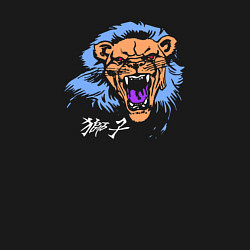 Свитшот хлопковый мужской The Lion - colorful, цвет: черный — фото 2