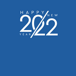 Свитшот хлопковый мужской Happy NY 2022, цвет: синий — фото 2