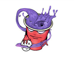 Свитшот хлопковый мужской Magik Beer Pong, цвет: белый — фото 2