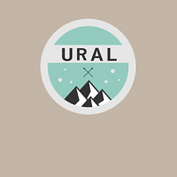 Свитшот хлопковый мужской УРАЛ 01, цвет: миндальный — фото 2