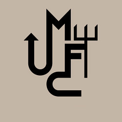 Свитшот хлопковый мужской Манчестер Юнайтед минимализм, цвет: миндальный — фото 2