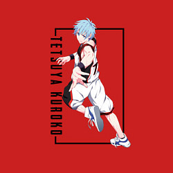 Свитшот хлопковый мужской Бакскетбол Куроко Тэцуя Куроко, цвет: красный — фото 2