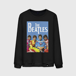 Свитшот хлопковый мужской The Beatles - world legend!, цвет: черный
