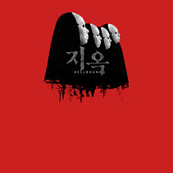 Свитшот хлопковый мужской Спонсоры Hellbound, цвет: красный — фото 2