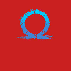 Свитшот хлопковый мужской CBVDJK СИМВОЛ КРАТОСА, БОГ ВОЙНЫ, цвет: красный — фото 2