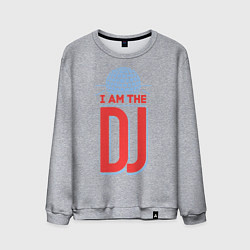 Мужской свитшот I am the DJ