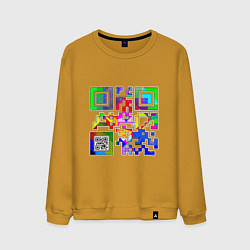 Мужской свитшот Color QR