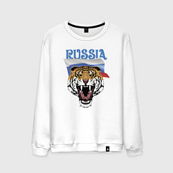 Мужской свитшот Уссурийский русский тигр