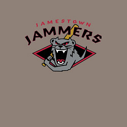 Свитшот хлопковый мужской Jamestown Jammers - baseball team, цвет: утренний латте — фото 2