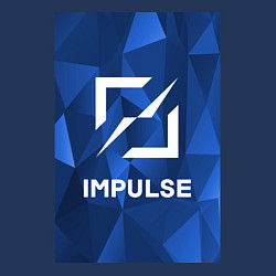 Свитшот хлопковый мужской Cobalt Impulse, цвет: тёмно-синий — фото 2