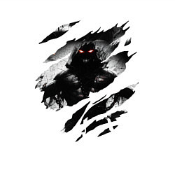 Свитшот хлопковый мужской THE GUY DISTURBED РОК, цвет: белый — фото 2