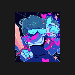 Свитшот хлопковый мужской Deltarune Vol 5, цвет: черный — фото 2