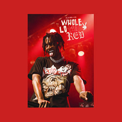 Свитшот хлопковый мужской PLAYBOI CARTI WLR, цвет: красный — фото 2