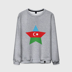 Мужской свитшот Azerbaijan Star