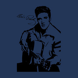 Свитшот хлопковый мужской Elvis, цвет: тёмно-синий — фото 2