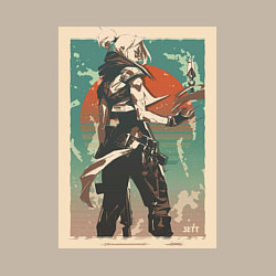 Свитшот хлопковый мужской Jett art, цвет: миндальный — фото 2