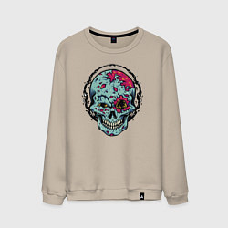 Мужской свитшот Cool skull! Grin!