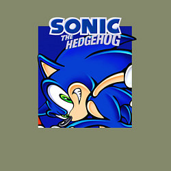 Свитшот хлопковый мужской Sonic Adventure Sonic, цвет: авокадо — фото 2