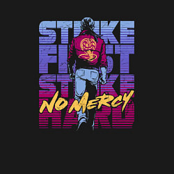 Свитшот хлопковый мужской КОБРА КАЙ STRIKE FIRST, HARD, NO MERCY, цвет: черный — фото 2