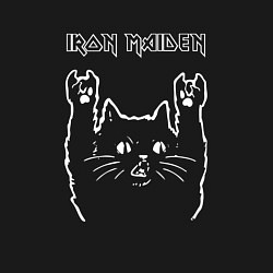 Свитшот хлопковый мужской Iron Maiden Rock, цвет: черный — фото 2