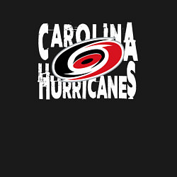 Свитшот хлопковый мужской Каролина Харрикейнз, Carolina Hurricanes, цвет: черный — фото 2