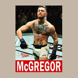 Свитшот хлопковый мужской Конор МакГрегор McGregor, цвет: миндальный — фото 2