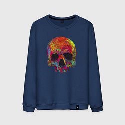 Мужской свитшот Cool color skull