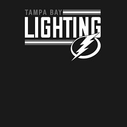 Свитшот хлопковый мужской TAMPA BAY LIGHTIN NHL ТАМПА БЭЙ НХЛ, цвет: черный — фото 2