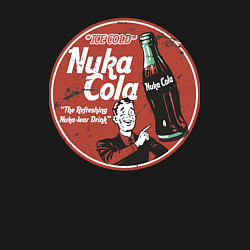 Свитшот хлопковый мужской Nuka Cola Ice Cold Retro, цвет: черный — фото 2