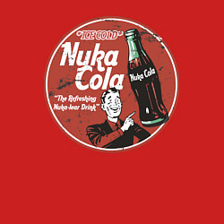 Свитшот хлопковый мужской Nuka Cola Ice Cold Retro, цвет: красный — фото 2