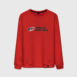 Свитшот хлопковый мужской Carolina Hurricanes Каролина Харрикейнз, цвет: красный