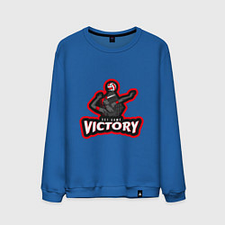 Свитшот хлопковый мужской Set Game Victory, цвет: синий