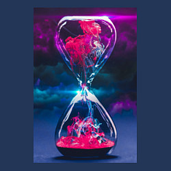 Свитшот хлопковый мужской Песочные Часики, цвет: тёмно-синий — фото 2