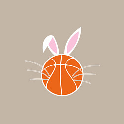 Свитшот хлопковый мужской Basketball Bunny, цвет: миндальный — фото 2