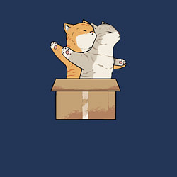 Свитшот хлопковый мужской Catanic, цвет: тёмно-синий — фото 2