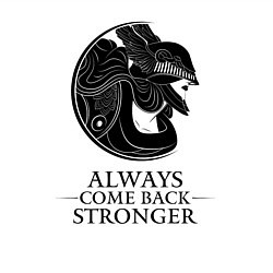 Свитшот хлопковый мужской Elden Ring - Always come back stronger, цвет: белый — фото 2