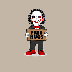 Свитшот хлопковый мужской Free Billy Hugs, цвет: миндальный — фото 2