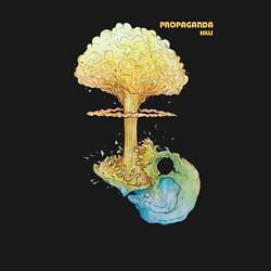 Свитшот хлопковый мужской Взрывная информация, цвет: черный — фото 2