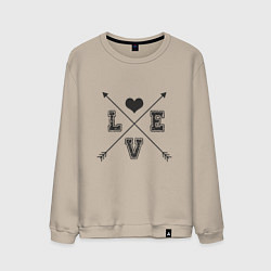 Мужской свитшот Love Arrow