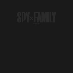 Свитшот хлопковый мужской Spy x Family Logo, цвет: черный — фото 2