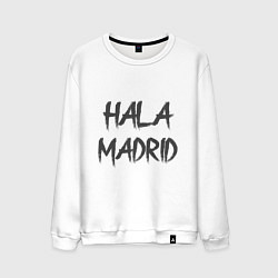 Свитшот хлопковый мужской Hala - Madrid, цвет: белый
