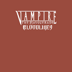 Свитшот хлопковый мужской Vampire The Masquerade Bloodhunt Logo, цвет: кирпичный — фото 2