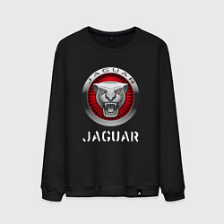 Свитшот хлопковый мужской JAGUAR Jaguar, цвет: черный